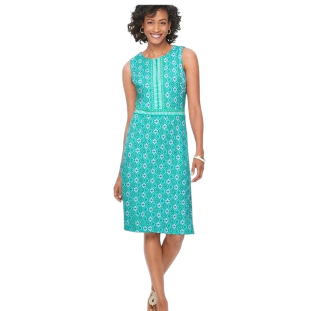 Talbots Dress Womens L Work Office Capsule Everyday Minimal Staple Norm Basic